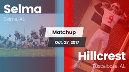 Matchup: Selma vs. Hillcrest  2017