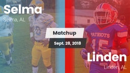 Matchup: Selma vs. Linden  2018