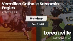 Matchup: Vermilion Catholic vs. Loreauville  2017