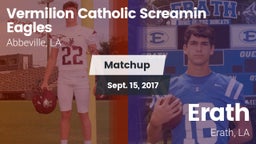 Matchup: Vermilion Catholic vs. Erath  2017