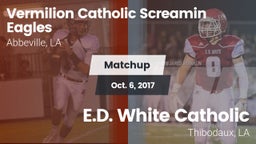 Matchup: Vermilion Catholic vs. E.D. White Catholic  2017