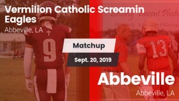 Matchup: Vermilion Catholic vs. Abbeville  2019