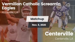 Matchup: Vermilion Catholic vs. Centerville  2020