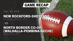 Recap: New Rockford-Sheyenne  vs. North Border co-op [Walhalla-Pembina-Neche]  2016