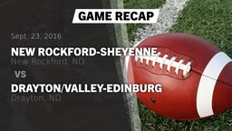 Recap: New Rockford-Sheyenne  vs. Drayton/Valley-Edinburg  2016