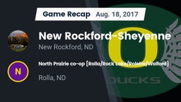 Recap: New Rockford-Sheyenne  vs. North Prairie co-op [Rolla/Rock Lake/Rolette/Wolford]  2017