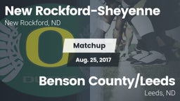 Matchup: New Rockford-Sheyenn vs. Benson County/Leeds  2017