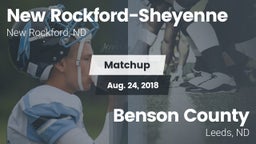 Matchup: New Rockford-Sheyenn vs. Benson County  2018