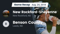 Recap: New Rockford-Sheyenne  vs. Benson County  2018