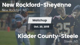 Matchup: New Rockford-Sheyenn vs. Kidder County-Steele  2018