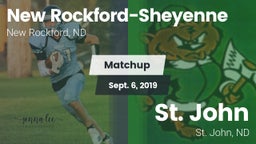 Matchup: New Rockford-Sheyenn vs. St. John  2019