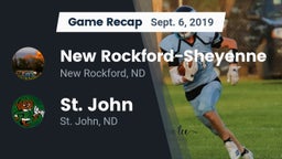 Recap: New Rockford-Sheyenne  vs. St. John  2019