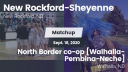 Matchup: New Rockford-Sheyenn vs. North Border co-op [Walhalla-Pembina-Neche]  2020