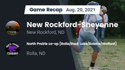 Recap: New Rockford-Sheyenne  vs. North Prairie co-op [Rolla/Rock Lake/Rolette/Wolford]  2021