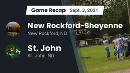 Recap: New Rockford-Sheyenne  vs. St. John  2021