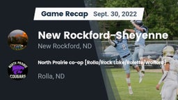 Recap: New Rockford-Sheyenne  vs. North Prairie co-op [Rolla/Rock Lake/Rolette/Wolford]  2022