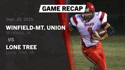 Recap: Winfield-Mt. Union  vs. Lone Tree  2015