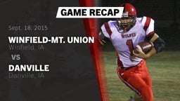 Recap: Winfield-Mt. Union  vs. Danville  2015