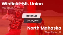 Matchup: Winfield-Mt. Union vs. North Mahaska  2016