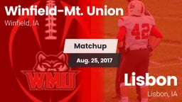 Matchup: Winfield-Mt. Union vs. Lisbon  2017