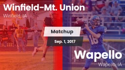 Matchup: Winfield-Mt. Union vs. Wapello  2017