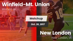 Matchup: Winfield-Mt. Union vs. New London  2017