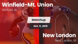 Matchup: Winfield-Mt. Union vs. New London  2019