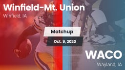 Matchup: Winfield-Mt. Union vs. WACO  2020