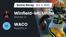 Recap: Winfield-Mt. Union  vs. WACO  2020