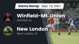 Recap: Winfield-Mt. Union  vs. New London  2021