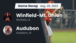 Recap: Winfield-Mt. Union  vs. Audubon  2022