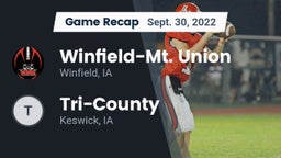 Recap: Winfield-Mt. Union  vs. Tri-County  2022