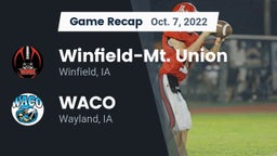 Recap: Winfield-Mt. Union  vs. WACO  2022