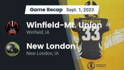 Recap: Winfield-Mt. Union  vs. New London  2023