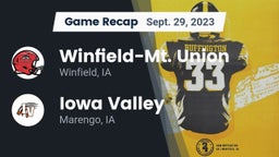 Recap: Winfield-Mt. Union  vs. Iowa Valley  2023