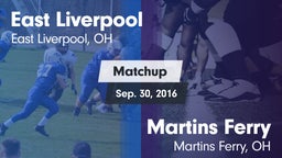 Matchup: East Liverpool vs. Martins Ferry  2016