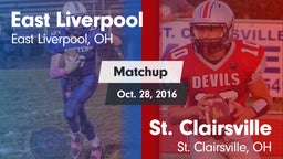 Matchup: East Liverpool vs. St. Clairsville  2016
