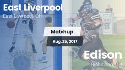 Matchup: East Liverpool vs. Edison  2017