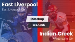 Matchup: East Liverpool vs. Indian Creek  2017