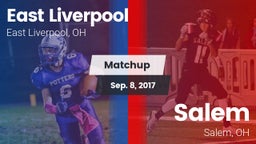 Matchup: East Liverpool vs. Salem  2017