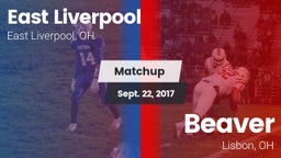 Matchup: East Liverpool vs. Beaver  2017