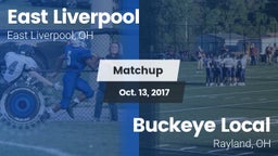 Matchup: East Liverpool vs. Buckeye Local  2017