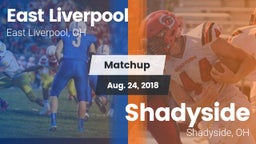 Matchup: East Liverpool vs. Shadyside  2018