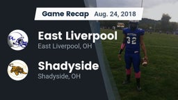 Recap: East Liverpool  vs. Shadyside  2018