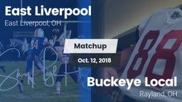 Matchup: East Liverpool vs. Buckeye Local  2018