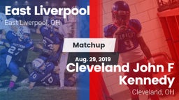 Matchup: East Liverpool vs. Cleveland John F Kennedy  2019