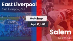 Matchup: East Liverpool vs. Salem  2019