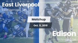 Matchup: East Liverpool vs. Edison  2019