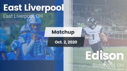 Matchup: East Liverpool vs. Edison  2020