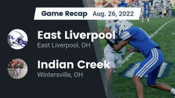 Recap: East Liverpool  vs. Indian Creek  2022